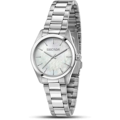 Montre pour femme Sector 270 Just Time Acier Inoxydable Cadran Nacre Quartz R3253578510 white