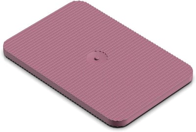 Onderlegplaten Kunststof - Afstandhouders Wiggen - Nauwkeurig Uitlijnen - Gekarteld Antislip Oppervlak - 60 x 40 mm 3 mm - Rood