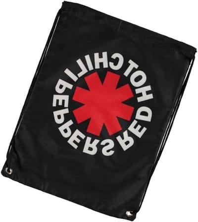 Sporttas - Fitness tas - Sport en vrije tijd - Officieel band logo - One Size - Zwart