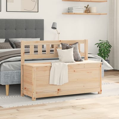 vidaXL - Bankje - 110x41x76,5 - cm - massief - grenenhout