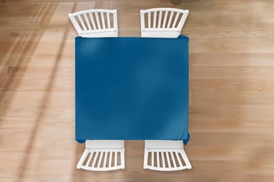 Tafelkleed - Tafellaken - 100x100 cm - Indigo - Palet - Kleuren - Binnen en Buiten