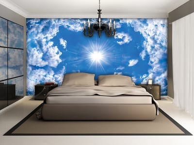 Poster | Blauw | 104 x 70,5 cm