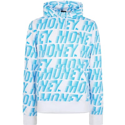 Money Mens Zoom Block Logo Hoodie (Blauw)