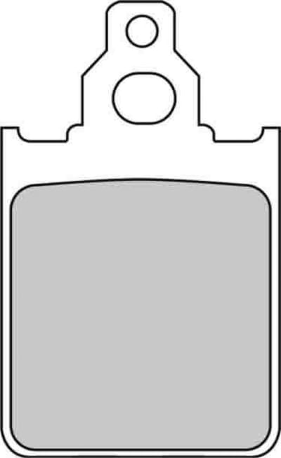 Plaquette de frein Ferodo pour Scooter Piaggio 125 Skipper 1994 à 1997 CSM1T/CVM1T / AV Neuf