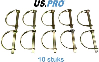 As Borgpen / Buis Borgpennen Ø 8 mm (10 stuks)