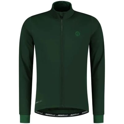 Rogelli Essential Heren Fietsjack Winter - Waterafstotend - Groen