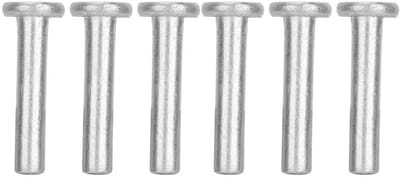 Dailygoods- Klinknagel Set 100 Stuks - Massieve Klinknagels - Platte Kop - Aluminium - Corrosieweerstand - M4*20/M4*25