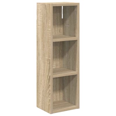vidaXL - Badkamer - wandkast - Sonoma - Eik - 20 - x - 16 - x - 62,5 - cm