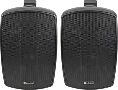 Adastra BH5 zwart speakerset 100 Watt binnen en buiten 5 inch woofer