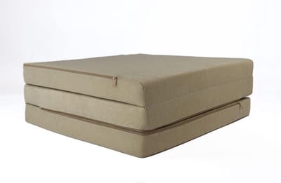 Opvouwbare Gastenmatras 195x80x9 cm - Ruimtebesparende Slaapmatras voor Thuis & Onderweg