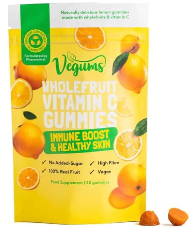 Wholefruit Vitamin C Gummies (Vegums) 30st