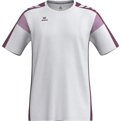 Erima Celebrate 125 T-Shirt Kinderen - Wit / Burgundy | Maat: 116