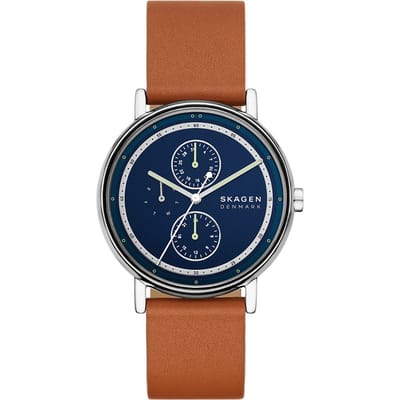 Skagen SIGNATUR Heren Horloge 40 Zilverkleurig