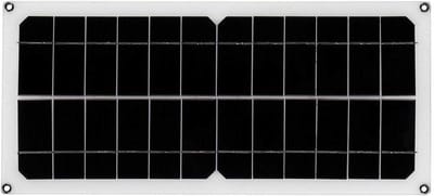 Zonnepaneel - Zonnecel - Energie Opwekken - Flexibel Monokristallijn - 420 x 190 mm - Zwart
