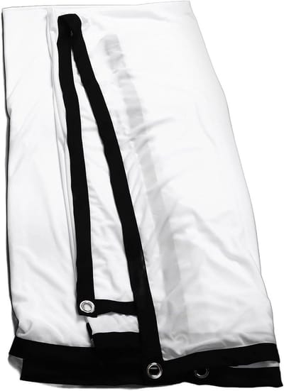 Projectorscherm - Draagbaar Scherm - Thuisbioscoop Creëren - Kreukvrij Polyester - 120 Inch - Wit