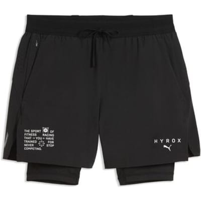 Puma X Hyrox 2in1 Pwrmode Korte Sportbroek Zwart S Man