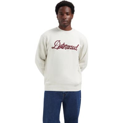 Dstrezzed Ds_nikol Crew Truien & Vesten Heren - Sweater - Hoodie - Vest- Ecru - Maat L