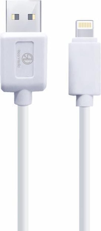 Lightning kabel snel oplaadkabel- datakabel naar USB, extra sterk 1 meter/ hoge kwaliteit/geschikt voor Apple iPhone 14 serie/13 serie/12 serie/11 serie/iPhone X serie/ 7,8,SE serie/ iPhone 6 serie/ iPad serie met lightning oplaadpoort Wit