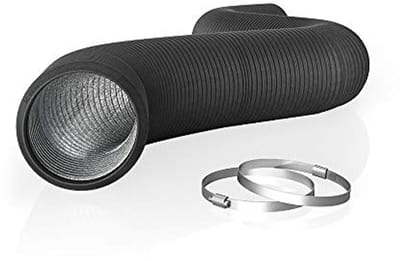Flexibele Dubbellaags Aluminium Kanaal 15,24 cm - 7,6 m voor Ventilatie, Verwarming en Koeling