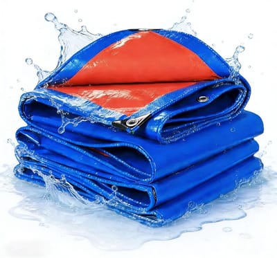 Waterdicht Zeil - Afdekzeil Beschermzeil - Bescherming Buiten - UV-bestendig Weerbestendig - 110x200 cm - Blauw