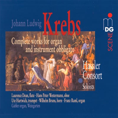 Hassler Consort - Johann Ludwig Krebs - Complete Works For Organ And Instrument Obbligato (2 CD)