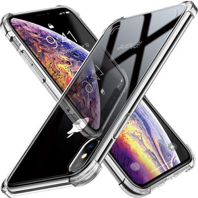 Hoesje voor iPhone X / iPhone XS backcover Shockproof siliconen Transparant