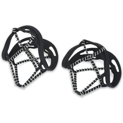 Crampons antidérapants pour chaussures d'escalade et de neige, crampons de traction pour la glace