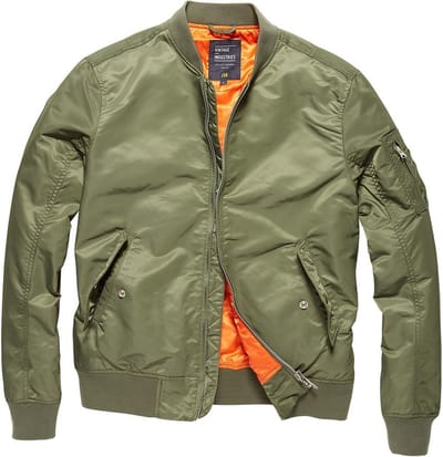 Vintage Industries Bomberjacke Blouson Welder Jacket Light Olive-XL