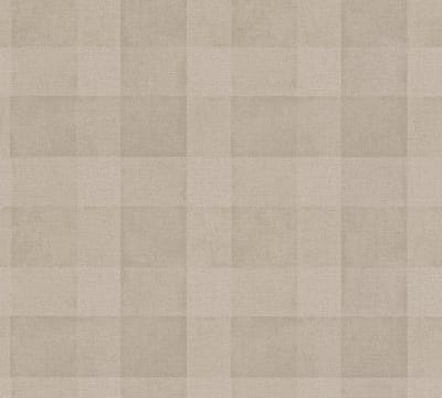 RUITEN BEHANG | Geblokt - Bruin - A.S. Création Natural Living D`eco