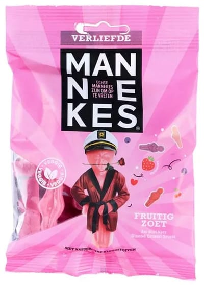 Verliefde mannekes 25x 100 gr