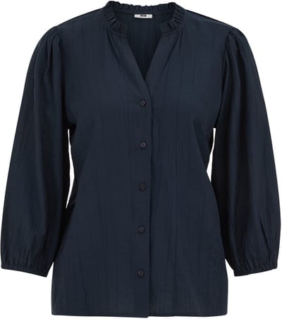 WE Fashion Dames blouse met structuur
