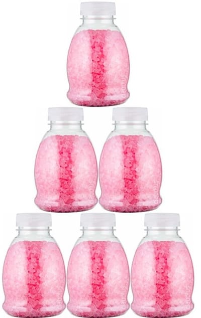 Claudius Badzout Rozen - 375 gram - Fles met transparante dop - Set van 6 stuks