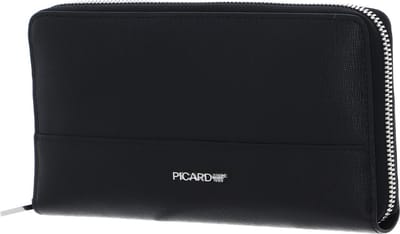 PICARD Portemonnee Superstar 1 Zip around Wallet Black Zwart