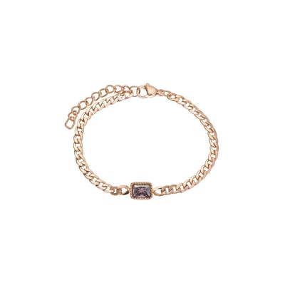 iXXXi Jewelry-Classic Miracle Tanzanite-Rosé goudkleurig-Dames Armband
