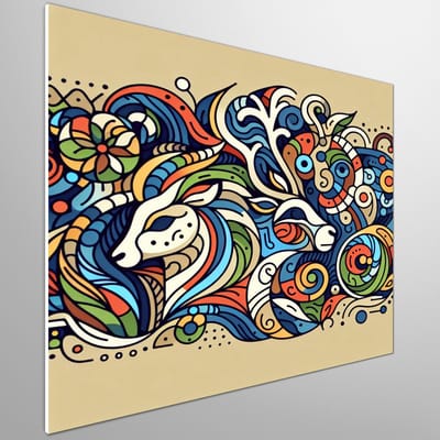 Kunstprint | Wanddecoratie | Forex | 80 × 80 cm