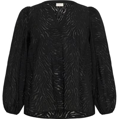 Damesblouse met lange mouwen KAFFE Curve Vianna