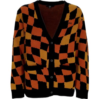 Damesvest W Jagger Sweatervest Amusement 66 Zwart/gemberbrood