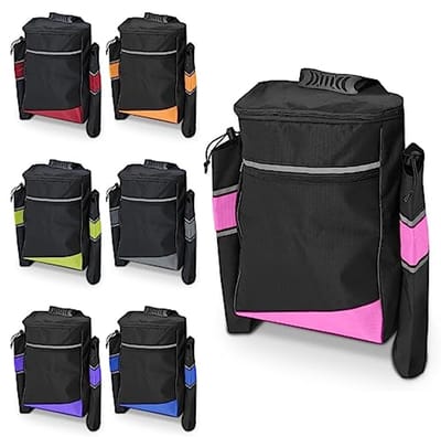 Krukzak voor Mobiliteit - Roze | Tas voor Rolstoel en Scooter | Handige Accessoires