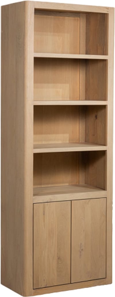 Tower Living Tenna Boekenkast mangohout naturel 80 cm