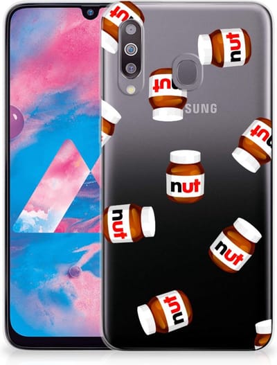Samsung Galaxy M30 Siliconen Case Nut Jar