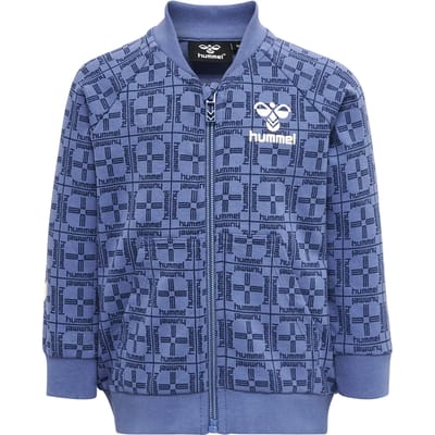 Geribbelde cardigan met rits voor babyjongen Hummel Tommy