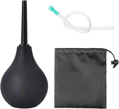 Kogeldouche Set met Siliconen Slang en Draagtas - 160 ml