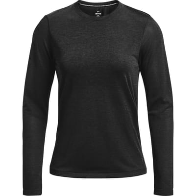Under Armour Seamless Stride Topje Hardlopen Dames-Zwart