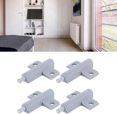 Zachte Deursluiters - 10 Stuks Plastic Demper Buffers voor Keuken- en Kastdeuren, Geluidsarm en Efficiënt Sluiten