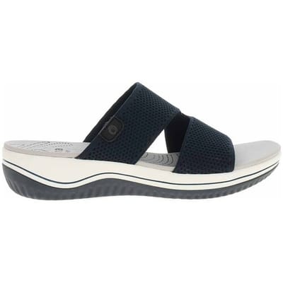 Jana Dames Slipper - 27270-805 Blauw - Wijdte H - Maat 37