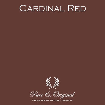 Pure & Original Fresco Kalkverf Cardinal Red 5 L