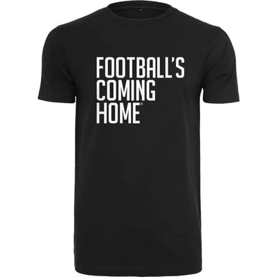 Merchcode - Footballs Coming Home Logo Heren Tshirt - XXL - Zwart