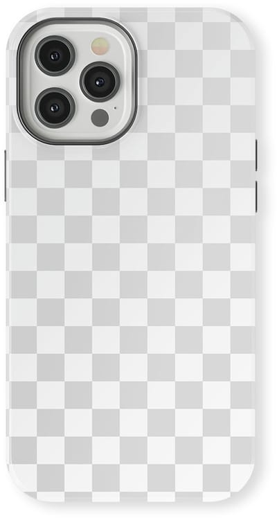 Design Hoesje geschikt voor iPhone 12 Pro | Geschikt Voor Mag | Tiny Squares Checkered Print | Backcover geschikt voor iPhone 12 Pro Ivory Squares