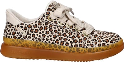 Skechers Hands Free Slip-Ins Courtside dame sneaker - Leopard