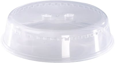 Magnetrondeksel ø 26,5 cm x 6,5 cm hoog | Snelle en gelijkmatige bereiding van maaltijden | Met stoom afvoeropeningen om overdruk te voorkomen | Multaparts® huismerk